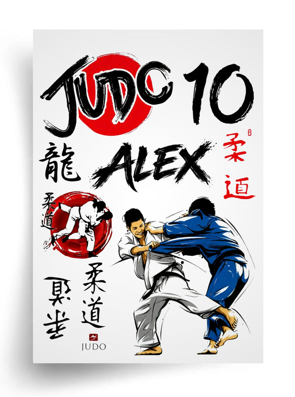 Tortenaufleger "Judo" A4 – essbarer Druck