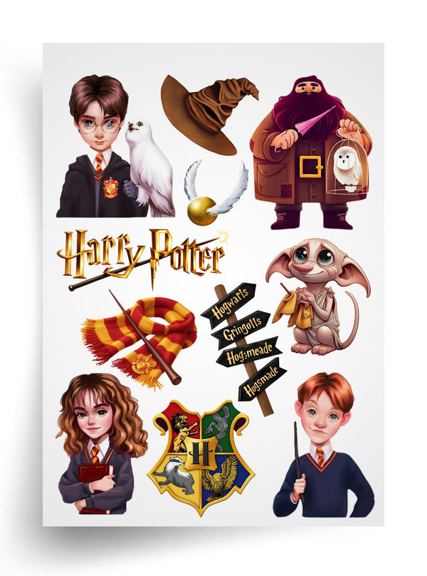 Макет "Гарри Поттер / Harry Potter" для пищевой печати A4