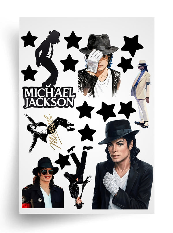 Tortenaufleger "Michael Jackson" A4 – essbarer Druck