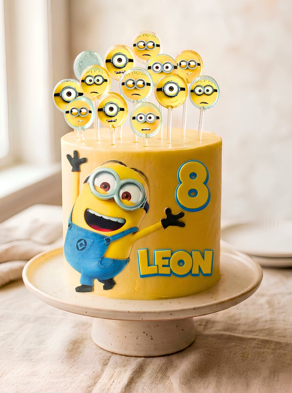Макет "Minions / Миньоны" для пищевой печати A4