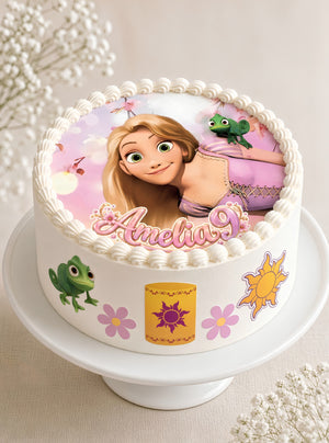 Tortenaufleger "Rapunzel / Tangled" (Durchmesser wählbar)