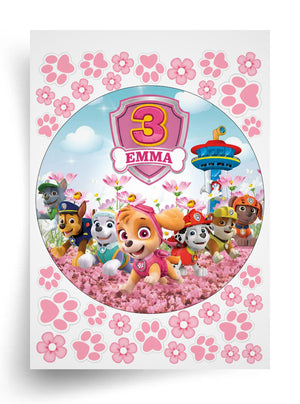 Tortenaufleger "PAW Patrol" (Durchmesser wählbar)