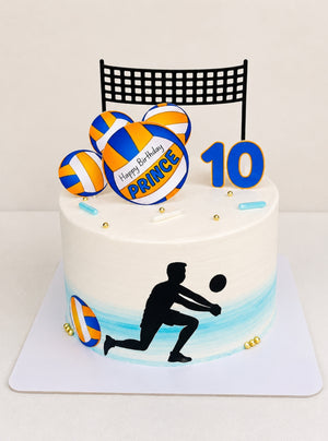 Tortenaufleger "Volleyball" A4 – essbarer Druck
