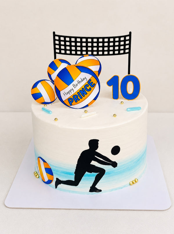 Tortenaufleger "Volleyball" A4 – essbarer Druck