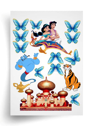 Tortenaufleger "Aladdin" A4 – essbarer Druck