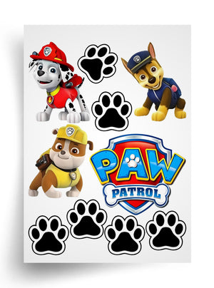 Tortenaufleger "Paw Patrol" A4 – essbarer Druck