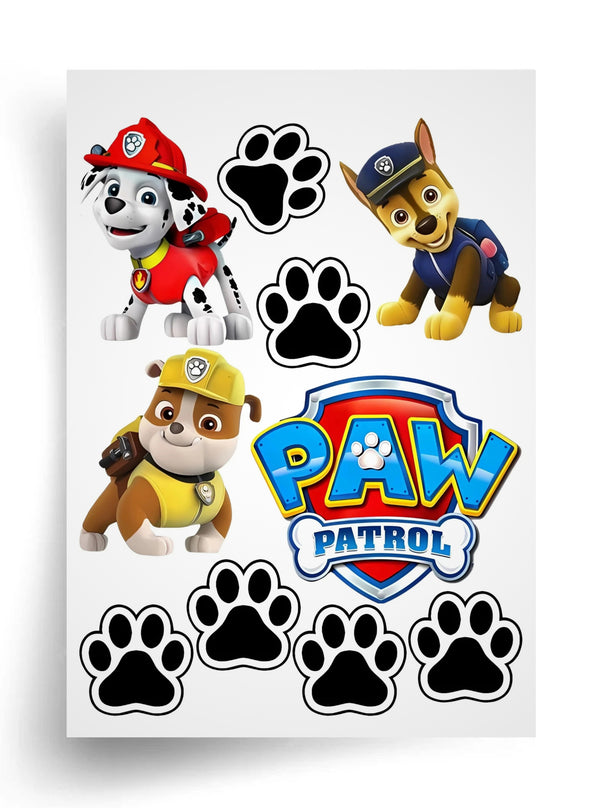 Tortenaufleger "Paw Patrol" A4 – essbarer Druck