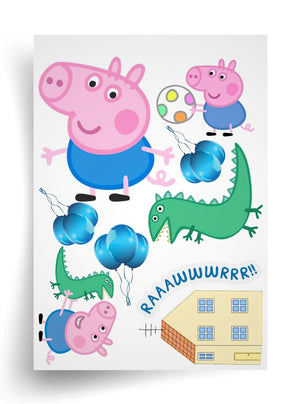 Tortenaufleger "Peppa Wutz" A4 – essbarer Druck