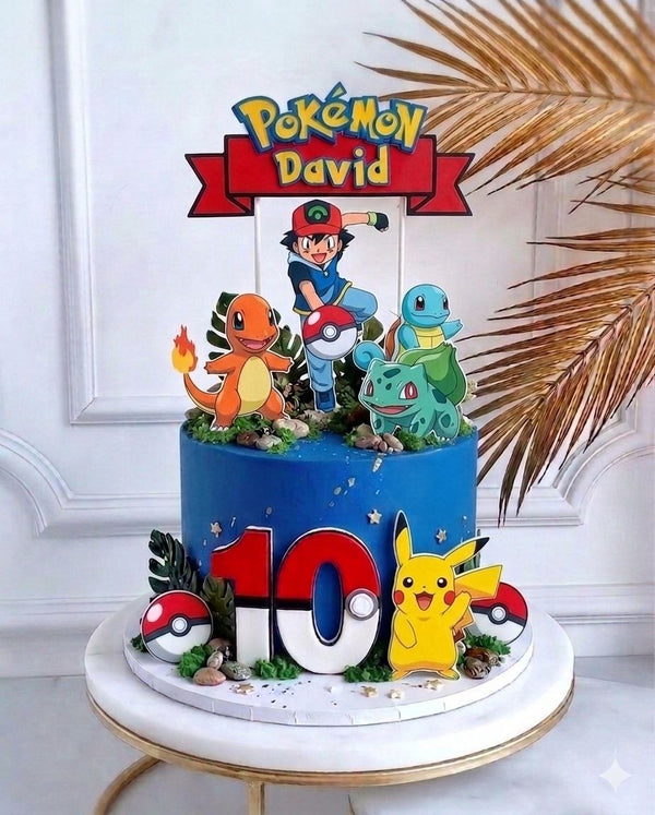 Tortenaufleger "Pokémon" A4 – essbarer Druck