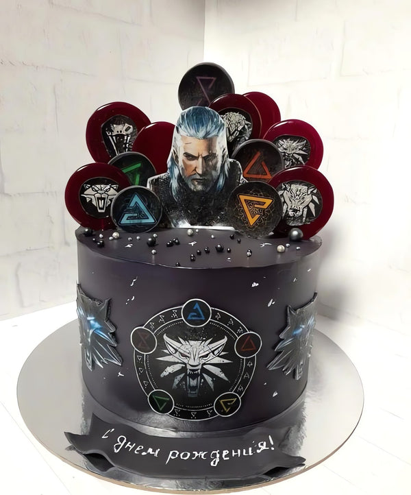 Tortenaufleger "The Witcher" A4 – essbarer Druck